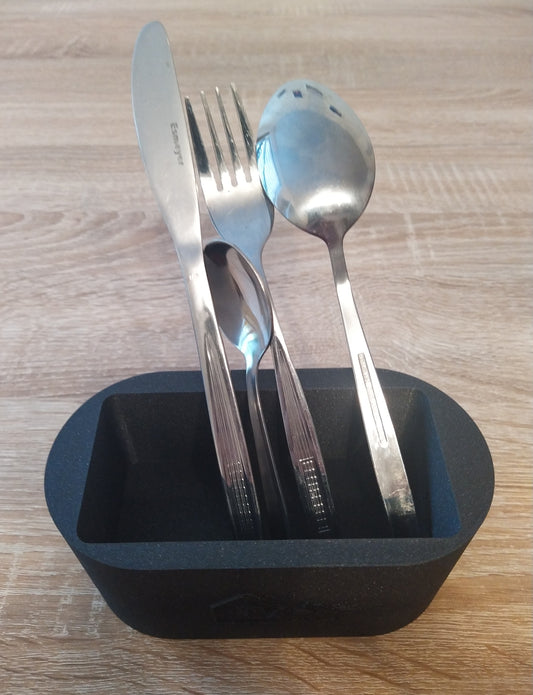 Organizer mit Logo und Besteck